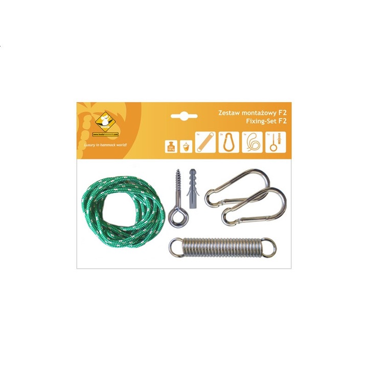 Set de montare F2 pentru scaune cu hamac, koala/zf2, verde k/zf2/ziel