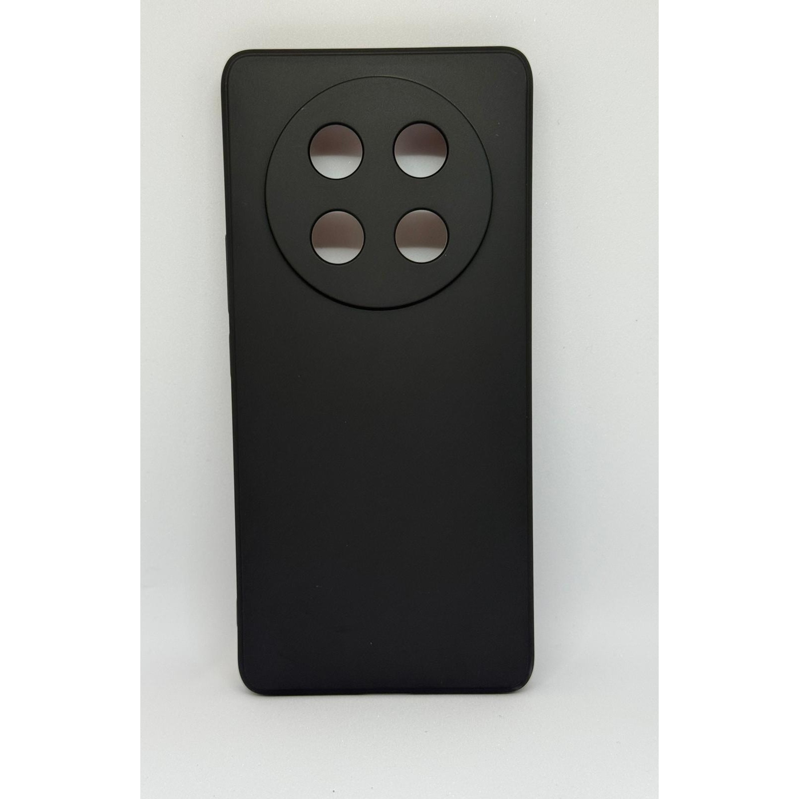 Husa protectie compatibila cu Honor Magic7 Lite, Silicon Flexibil Mat, Protectie Camera, Margini Ridicare pentru protectie ecran, Negru