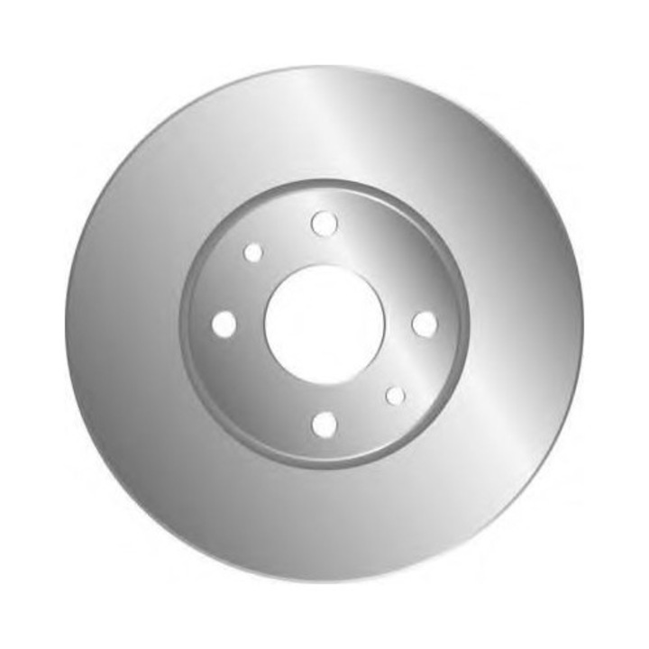 MTR MT6317 féktárcsa, szellőztetett, fekete, 258x44,5mm, 4 lyukú készlet