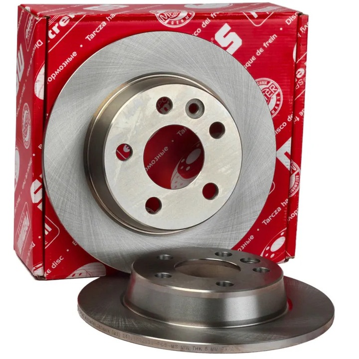 MTR 12135433 féktárcsa, fekete, 268x45, 8mm, tömör