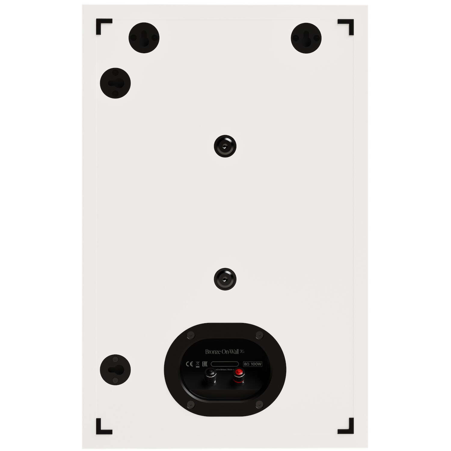 Boxe Hi-Fi Monitor Audio Bronze On-Wall, alb, de perete, 1 tweeter, 1 difuzor bas-mid