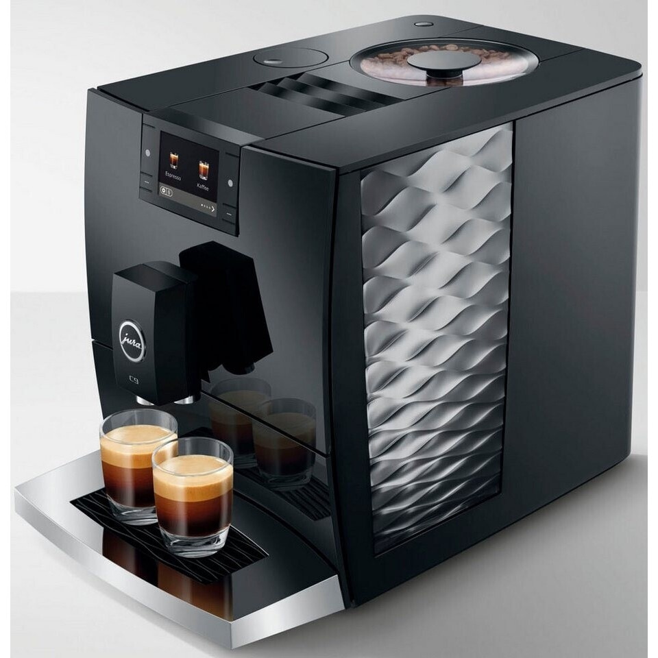 Espressor automat JURA C9, negru lucios, 1450W, 1, 6 litri, dimensiuni 32, 5x26x43, 7cm