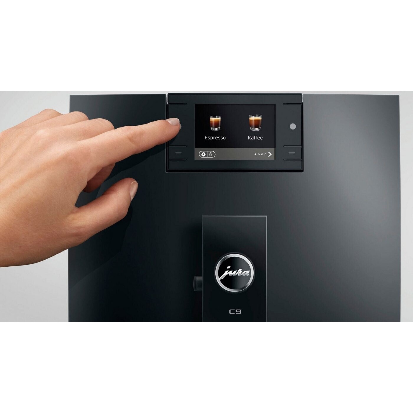 Espressor automat JURA C9, negru lucios, 1450W, 1, 6 litri, dimensiuni 32, 5x26x43, 7cm