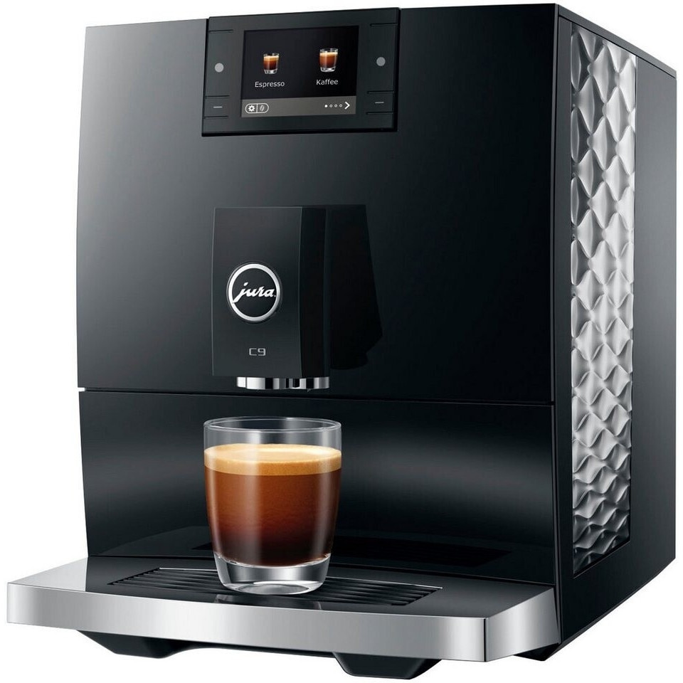Espressor automat JURA C9, negru lucios, 1450W, 1, 6 litri, dimensiuni 32, 5x26x43, 7cm