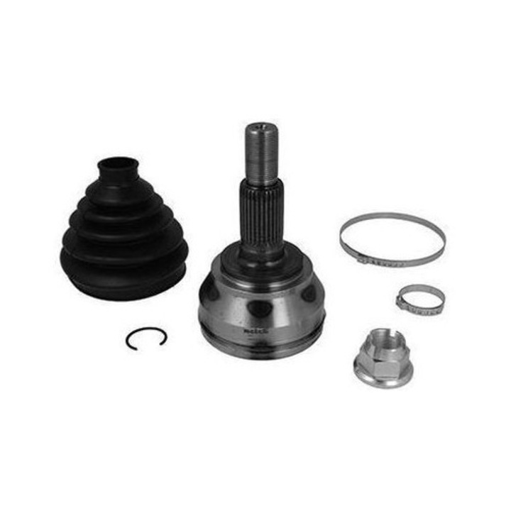 MTR homokinetikus csukló készlet, 30 külső fog, 27 belső fog, 100mm, anyával