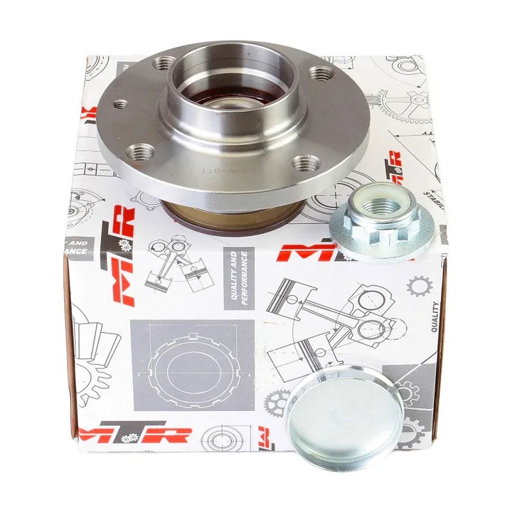 MTR kerékcsapágy készlet, külső átmérő 120mm, belső átmérő 25mm, szélesség 61,8mm