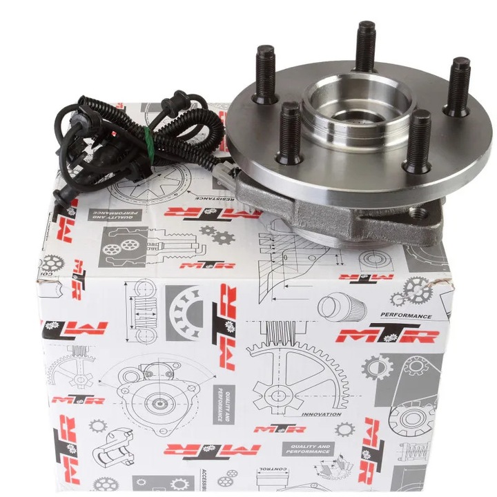 MTR kerékcsapágy készlet, 52x100mm, ABS érzékelővel