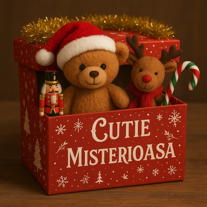 Cutie Misterioasa de Crăciun, set 3-5 produse mixte