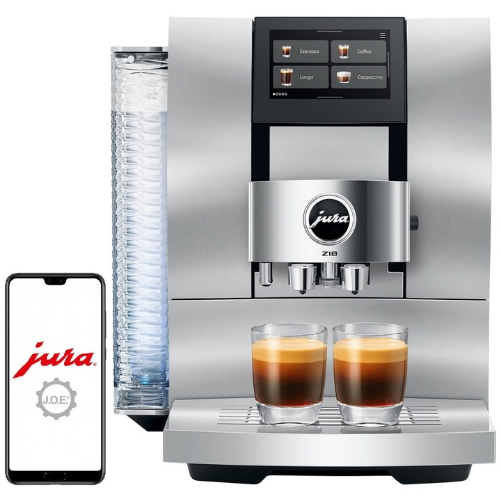 Espressor automat JURA Z10, 1450 W, 2.4 L, argintiu