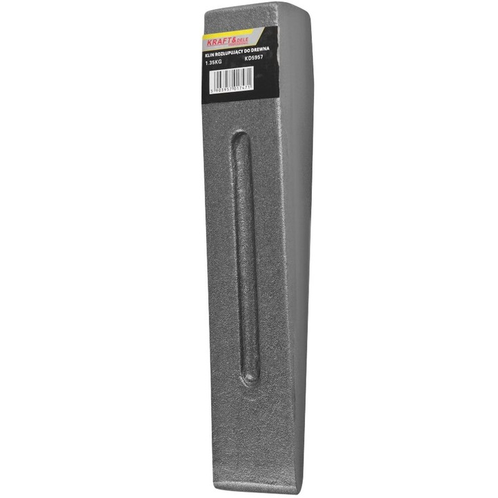 Pana plata din otel pentru despicat lemne 1,35 kg, Kraft
