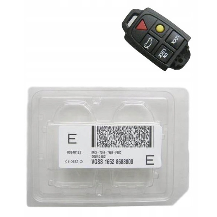 Cheie telecomanda de programat Volvo, pentru S60/V70/XC70/S80/XC90