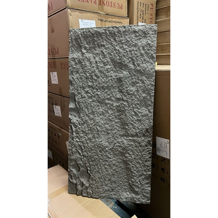 Set 10 x Panou Decorativ 3D, JRH, design elegant, PU, 120 x 60 x 30cm, charcoal grey