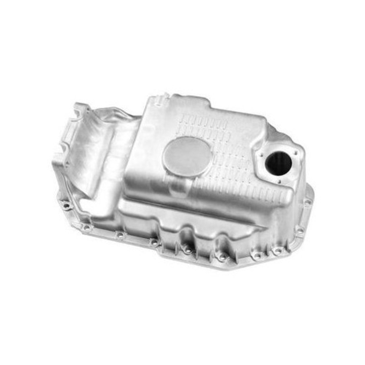 MTR alumínium olajteknő 235x155x420mm, olajszintérzékelő furattal