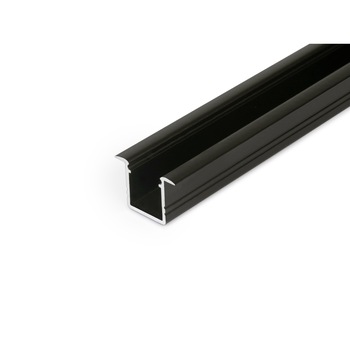Profil LED incastrat SMART IN 10, negru, lungime 2m Profil LED incastrat SMART IN 10, negru, lungime 2m