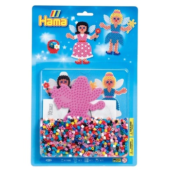 Margele HAMA Midi si 1 planseta infoliat 1100 buc Zane Margele HAMA Midi si 1 planseta infoliat 1100 buc Zane