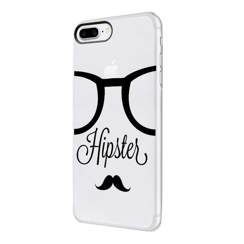 Husa Silicon, Ultra Slim 0.3MM, Hipster, Apple iPhone 7 Plus / 8 Plus