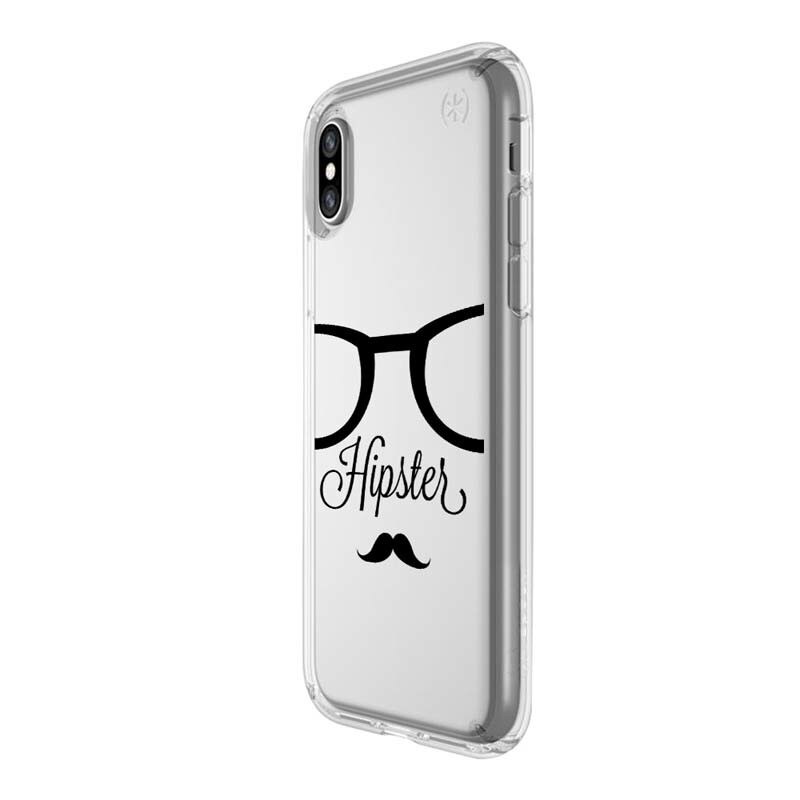 Husa Silicon, Ultra Slim 0.3MM, Hipster, Apple iPhone X