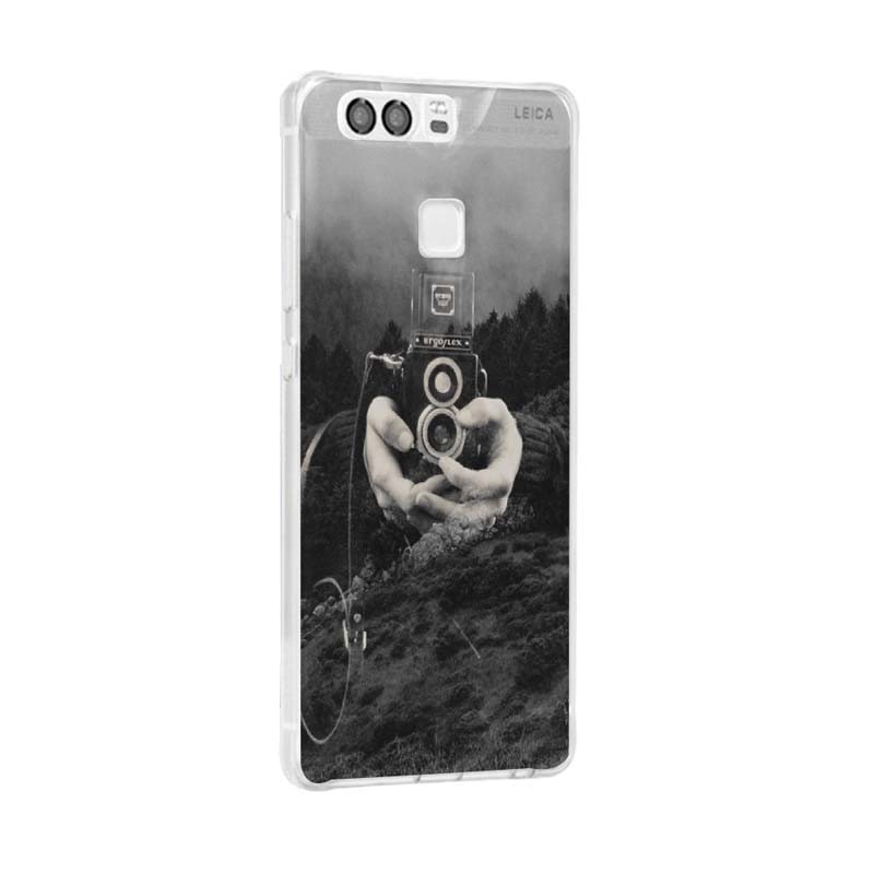 Husa Silicon, Ultra Slim 0.3MM, Double Exposure, Huawei P10 LITE