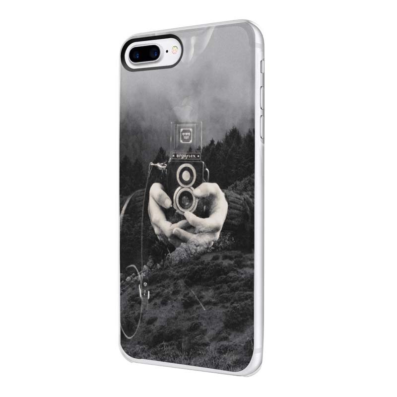 Husa Silicon, Ultra Slim 0.3MM, Double Exposure, Apple iPhone 7 Plus / 8 Plus