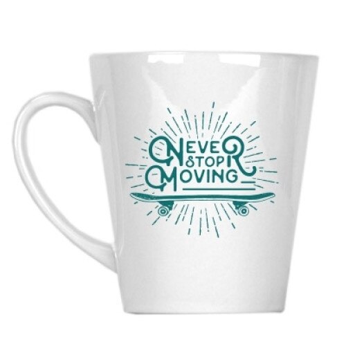 Cana din portelan - Skatebourder - Never stop moving