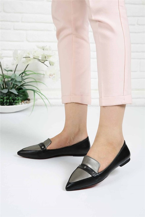 Női cipők, Öko bőr, Moda Trend, 294517, Fekete, 39