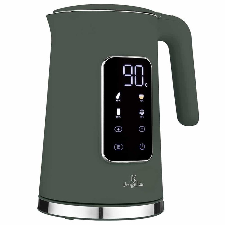 Дигитална електрическа кана Berlinger Haus Matte Green