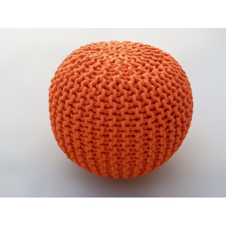 Bakero Pouf cool orange (40x40 cm)