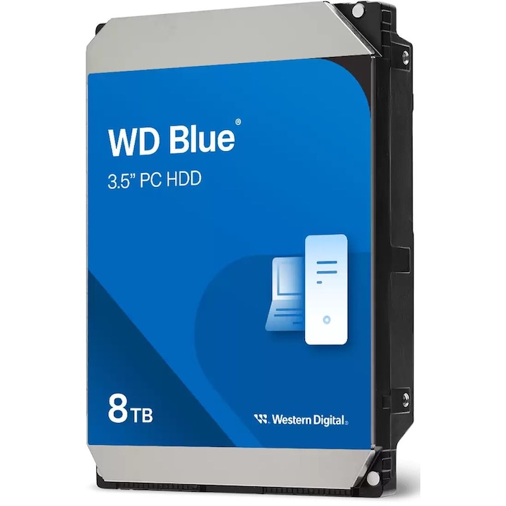 Хард диск WD Blue, 8TB, 5640 rpm