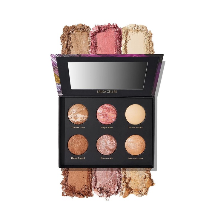 Paletă de machiaj Laura Geller Cheek to Chic