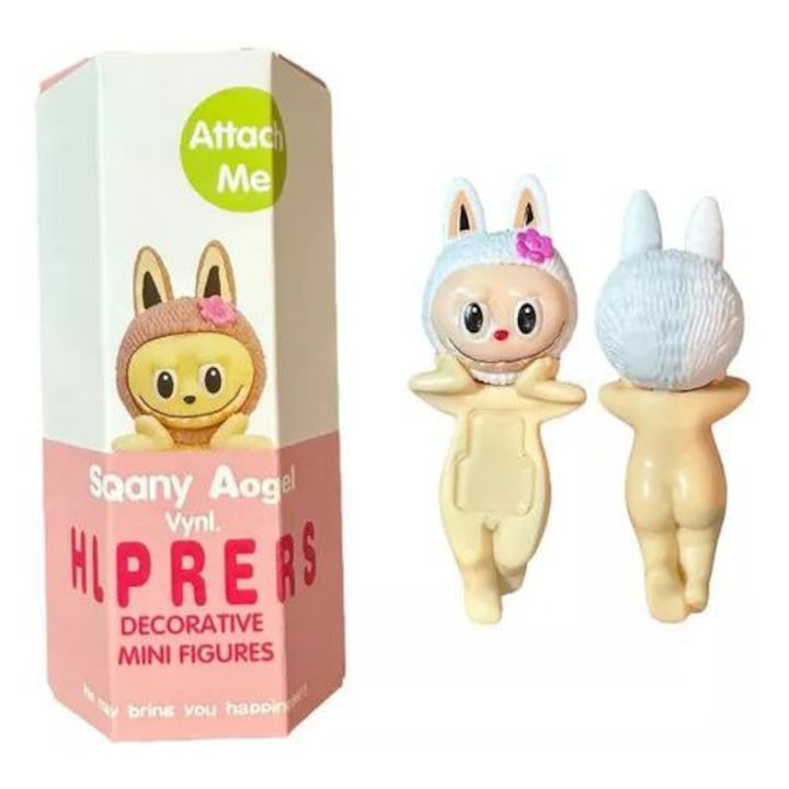 Фигурки Sonny Angel Hiprers Labubu, комплект 4 броя, PVC, 8см, многоцветни