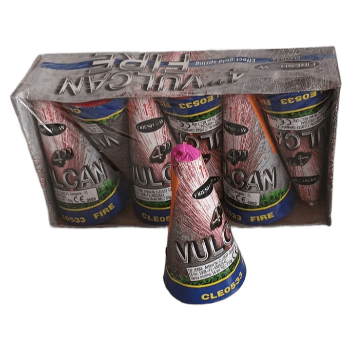 Artificii vulcani Fire 6 buc