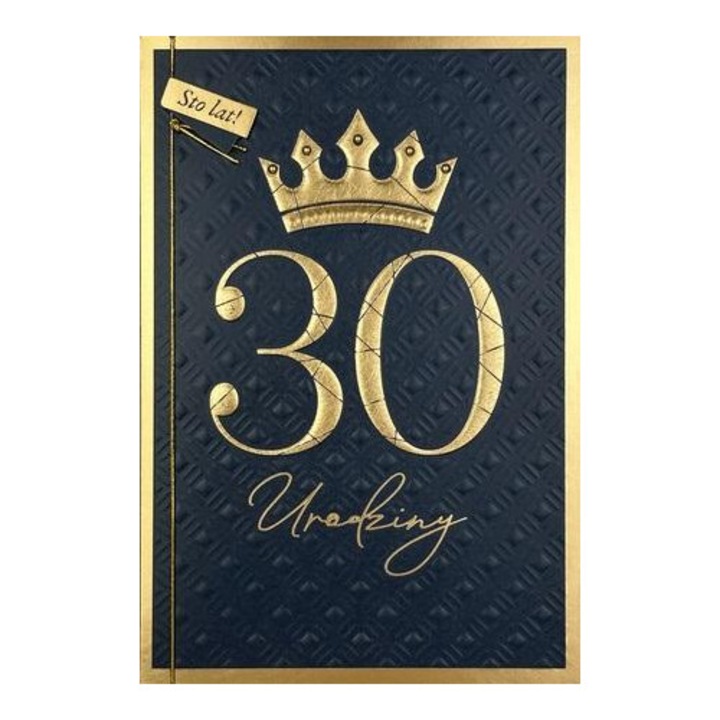 Felicitare B6 Pan Dragon, Urodziny 30, cu plic si urari in interior