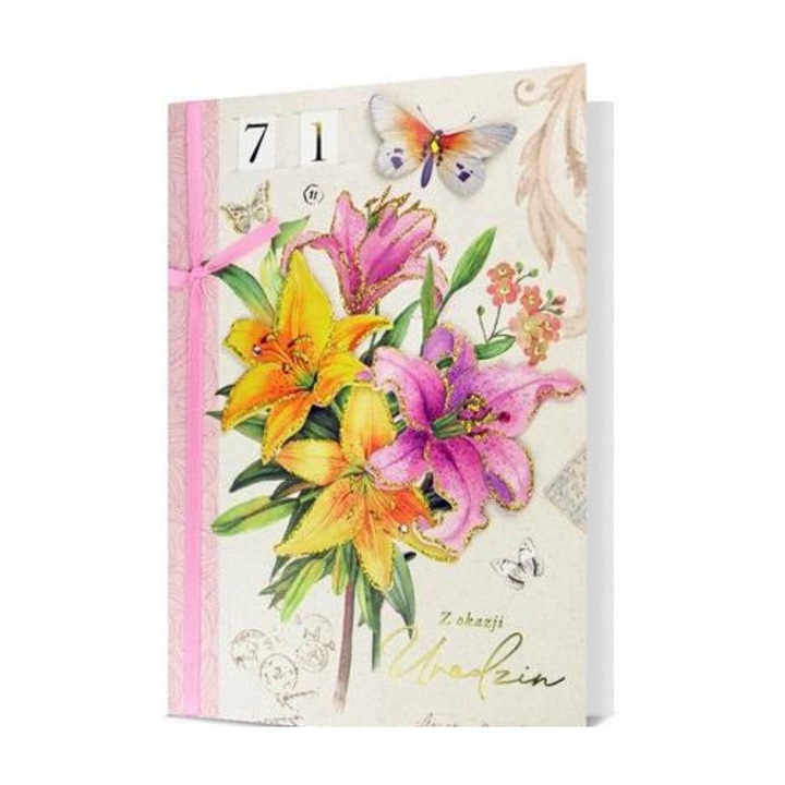 Karnet B6 Urodziny cu coperta si urari, Pan Dragon