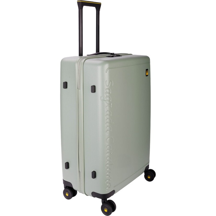 Troller Sagrada Catalana NOMAD-002, ABS, verde, 65.5x25.5cm