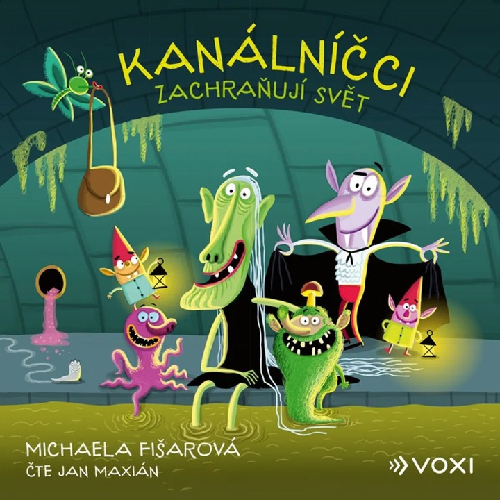 Kanalnicci zachranuji svet, Fisarova Michaela - Maxian Jan, 2023, CD (MP3)