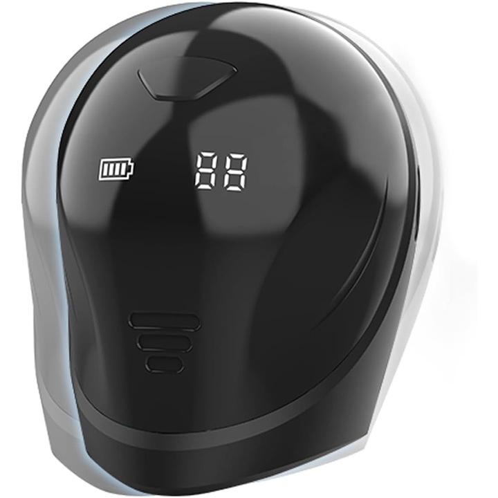 Vibrator Penian pentru Barbati - Masturbator Controlat prin Aplicatie cu Display LCD, 10 Moduri de Vibratie, Trainer Oral cu Infasurare 360°, pentru Cresterea Rezistentei