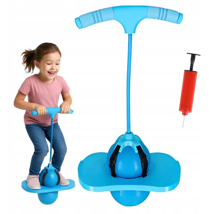 Saritor Pogo Pumpával, 72cm, Kék