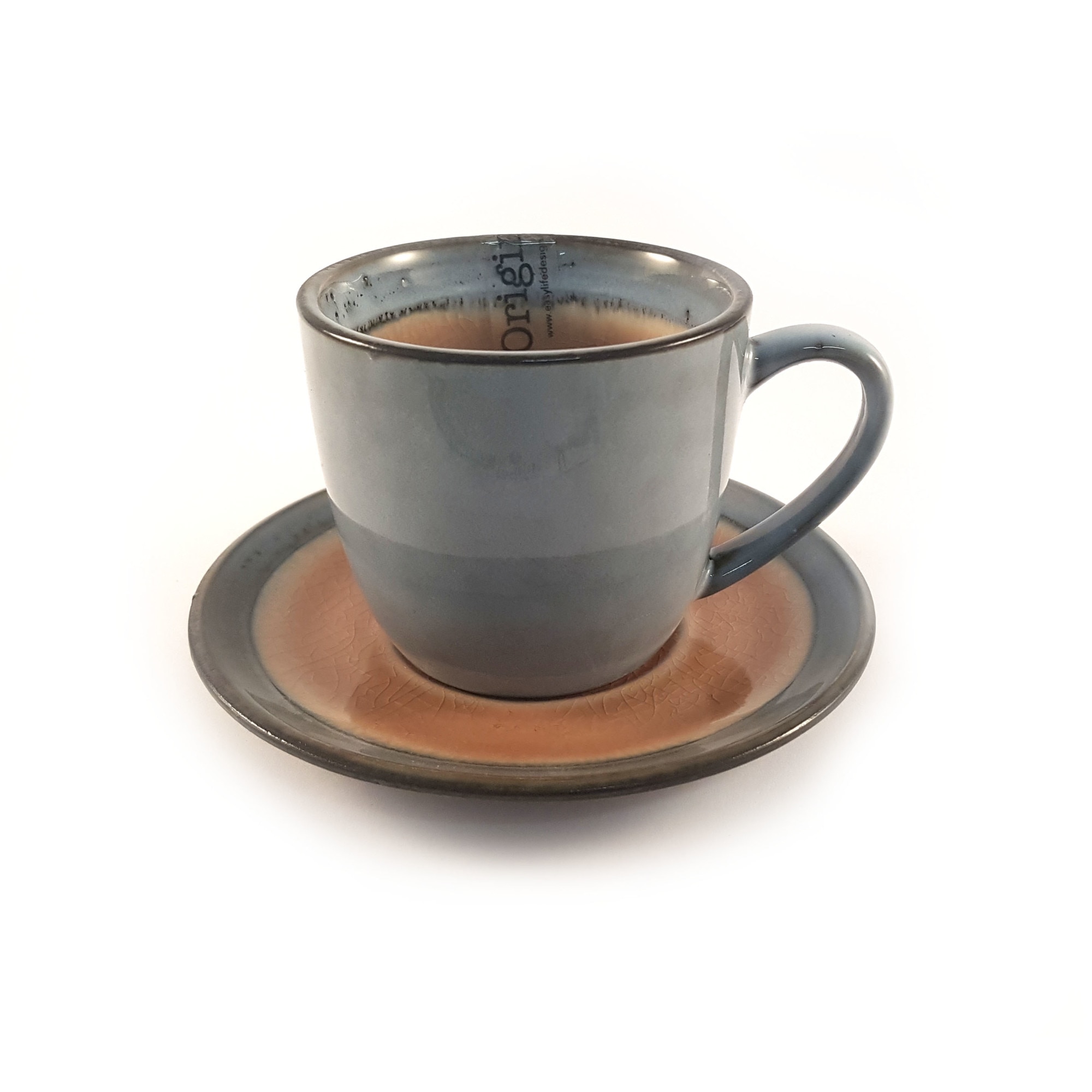 Ceasca cu farfurioara - Stoneware Origin Dusty Pink