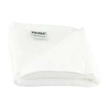 Prosop 100% bumbac ALB 30x50cm 450gr/m2 1buc Prosop 100% bumbac ALB 30x50cm 450gr/m2 1buc