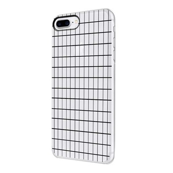 Husa Silicon, Ultra Slim 0.3MM, Grid, Apple iPhone 7 Plus / 8 Plus Husa Silicon, Ultra Slim 0.3MM, Grid, Apple iPhone 7 Plus / 8 Plus