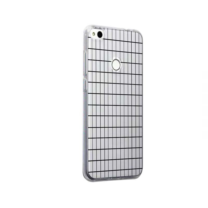 Husa Silicon, Ultra Slim 0.3MM, Grid, Huawei P9 Lite Mini