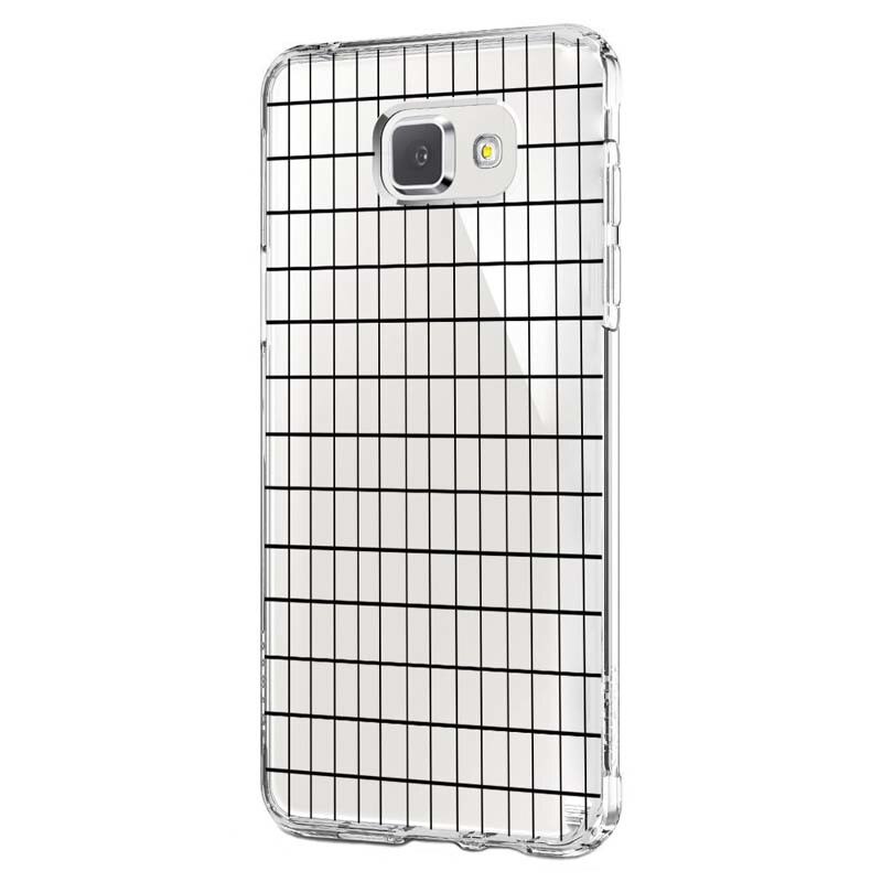 Husa Silicon, Ultra Slim 0.3MM, Grid, Samsung Galaxy A3 2016