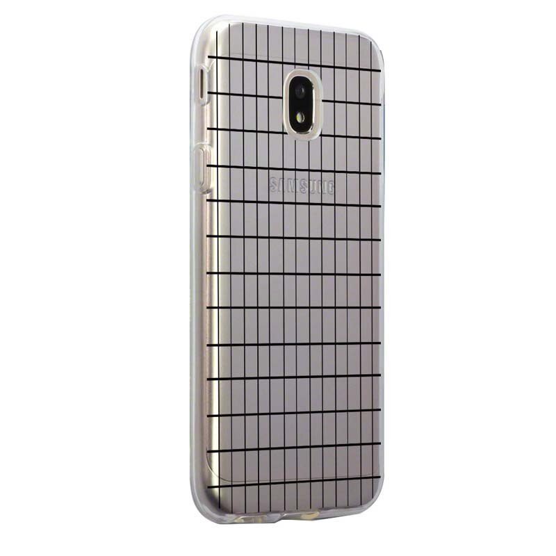 Husa Silicon, Ultra Slim 0.3MM, Grid, Samsung Galaxy J7 2017