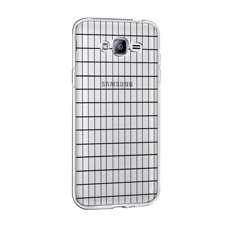 Husa Silicon, Ultra Slim 0.3MM, Grid, Samsung Galaxy J3 2016