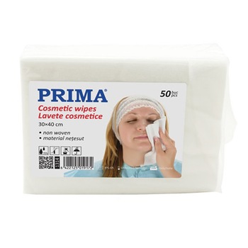 Set Laveta cosmetica pentru curatare si demachere, 30x40 cm, 50 bucati Set Laveta cosmetica pentru curatare si demachere, 30x40 cm, 50 bucati