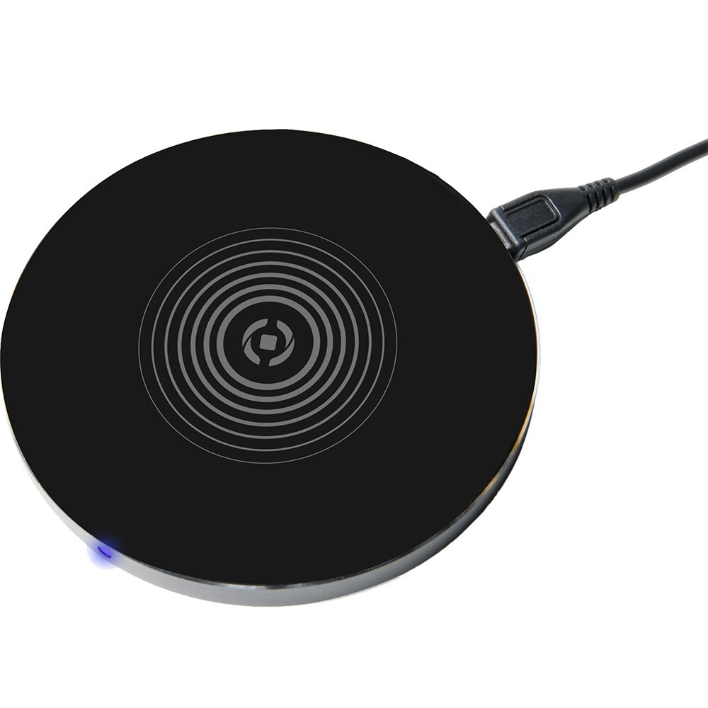 Incarcator wireless Celly, 1A, Negru