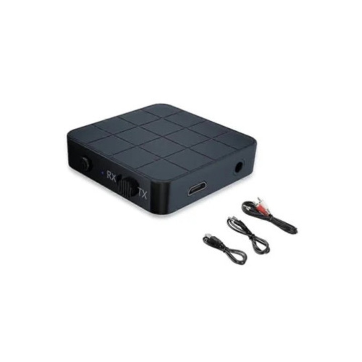 Adaptor wireless 2-in-1 Bluetooth 5.0, USB pentru TV si computer