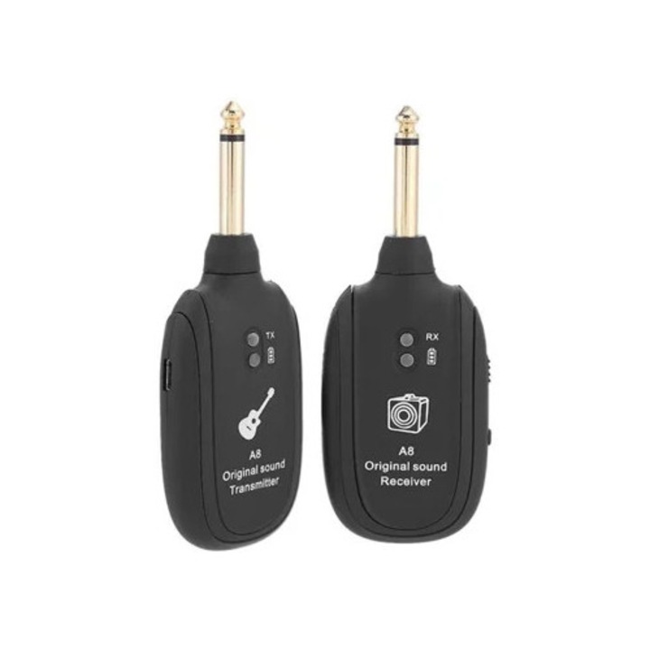 Vezeték nélküli adó-vevő szett gitárhoz