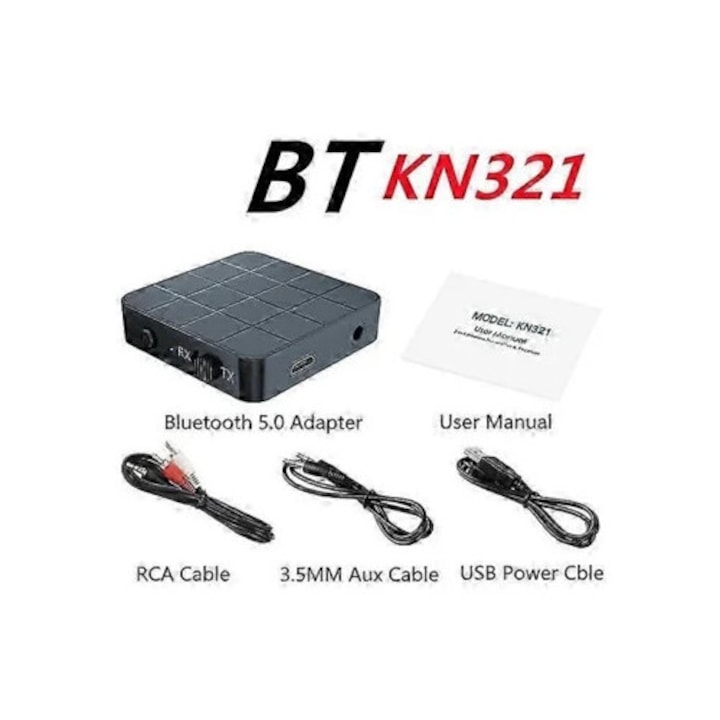 Receiver si Transmitter Audio Stereo Bluetooth 5.0, 4.2