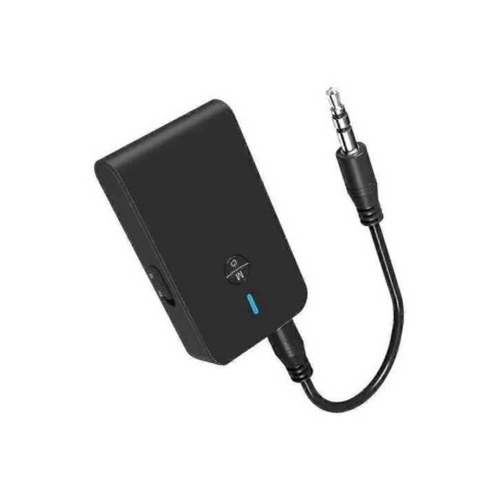 Bluetooth 5.0 предавател и приемник, 2-в-1 безжичен адаптер, 3.5 мм аудио жак